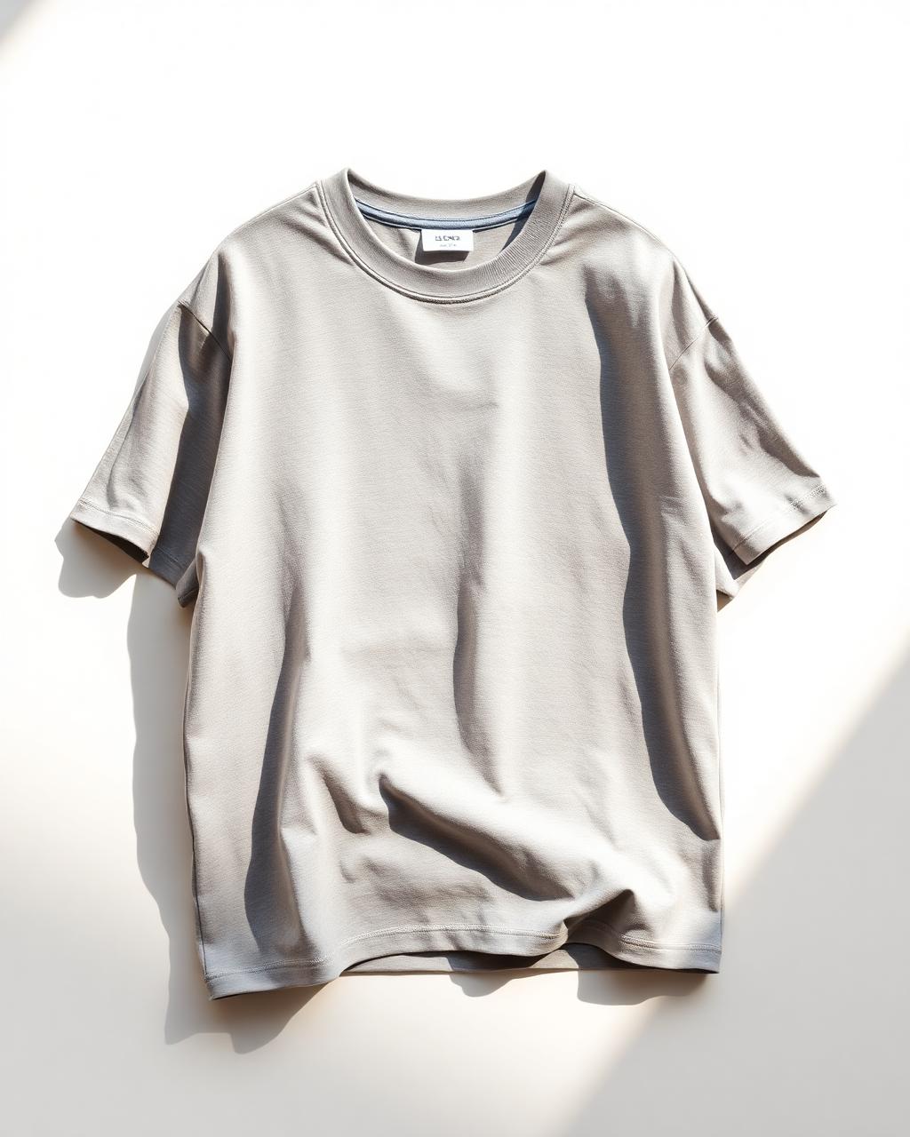 Drift Heavy Tee — 320 GSM boxy tee, garment-dyed.